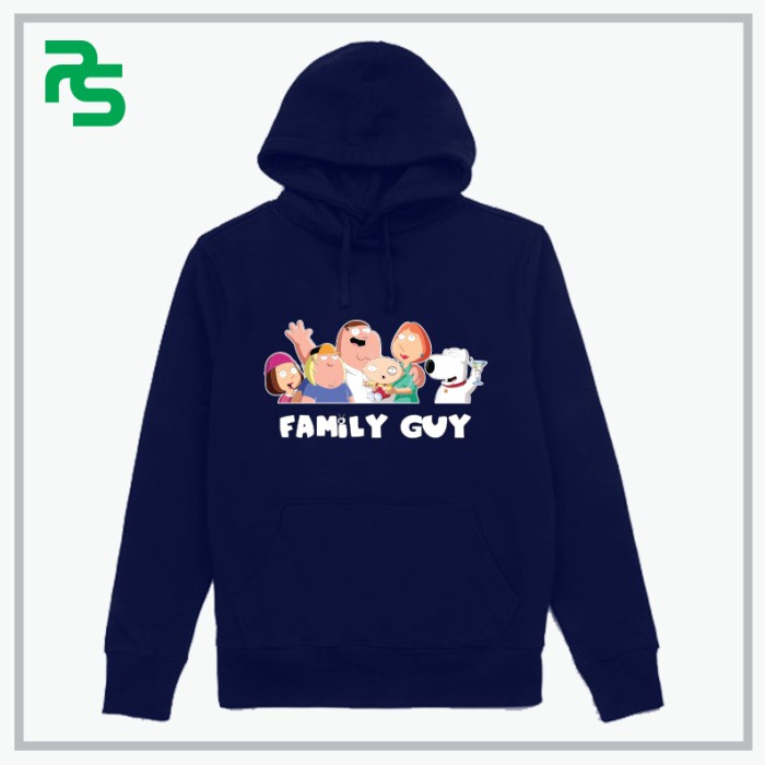 Jaket Hoodie Jumper Family Guy