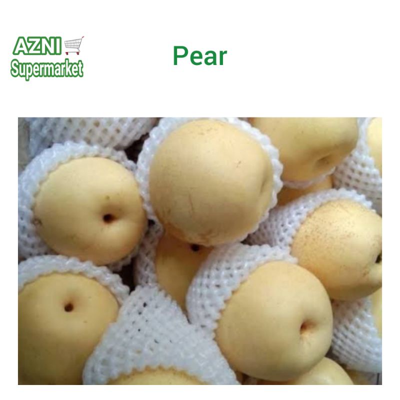 

Buah Pear 500gr - Buahan Segar Berat Kurang Lebih
