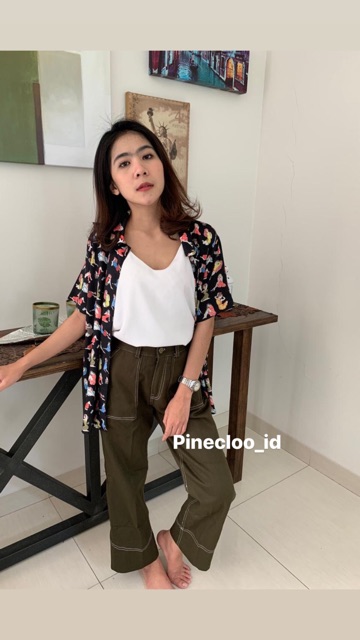 Dominic Jeans Pinecloo - Kulot Jeans Wanita