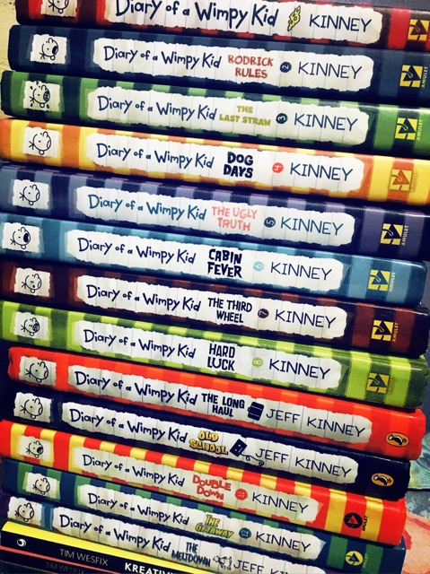 Diary of a Wimpy Kid Buku 1 - 13 // English // Hardcover (HC)