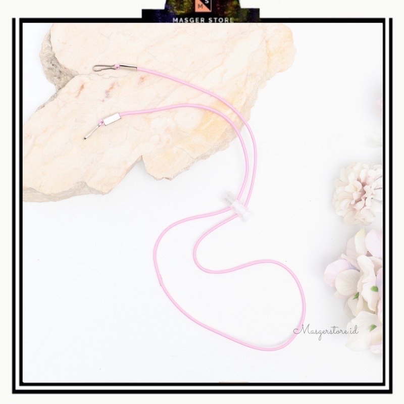 Kalung Masker Hijab 2in1 Strap Masker Elastis Stretchy Tali masker Kalung Strap Mask Hijab Strap Mask Premium-Ethnic Soft New