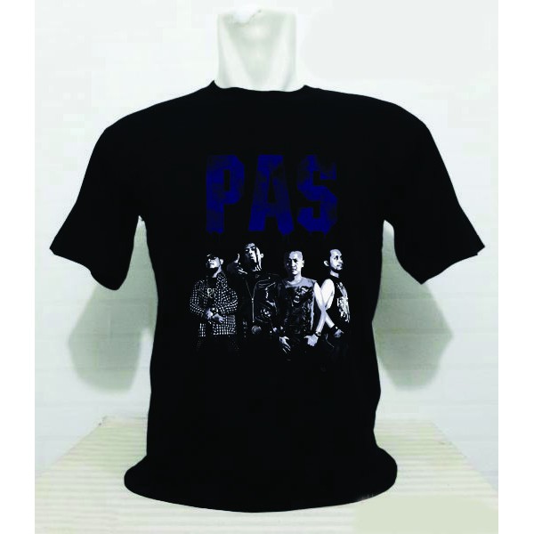 KAOS PAS BAND TSHIRT MUSIK PAS 10