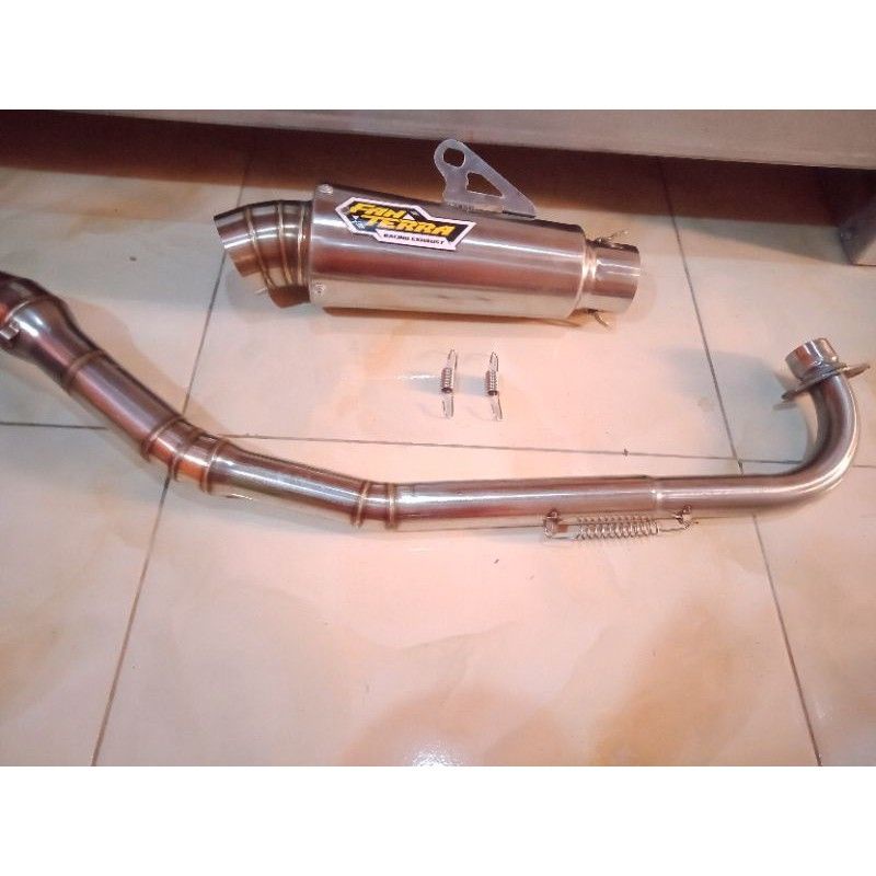 KNALPOT FANTERRA KOLONG PNP JUPITER VEGA SUPRA SMAS KARISMA GREEN