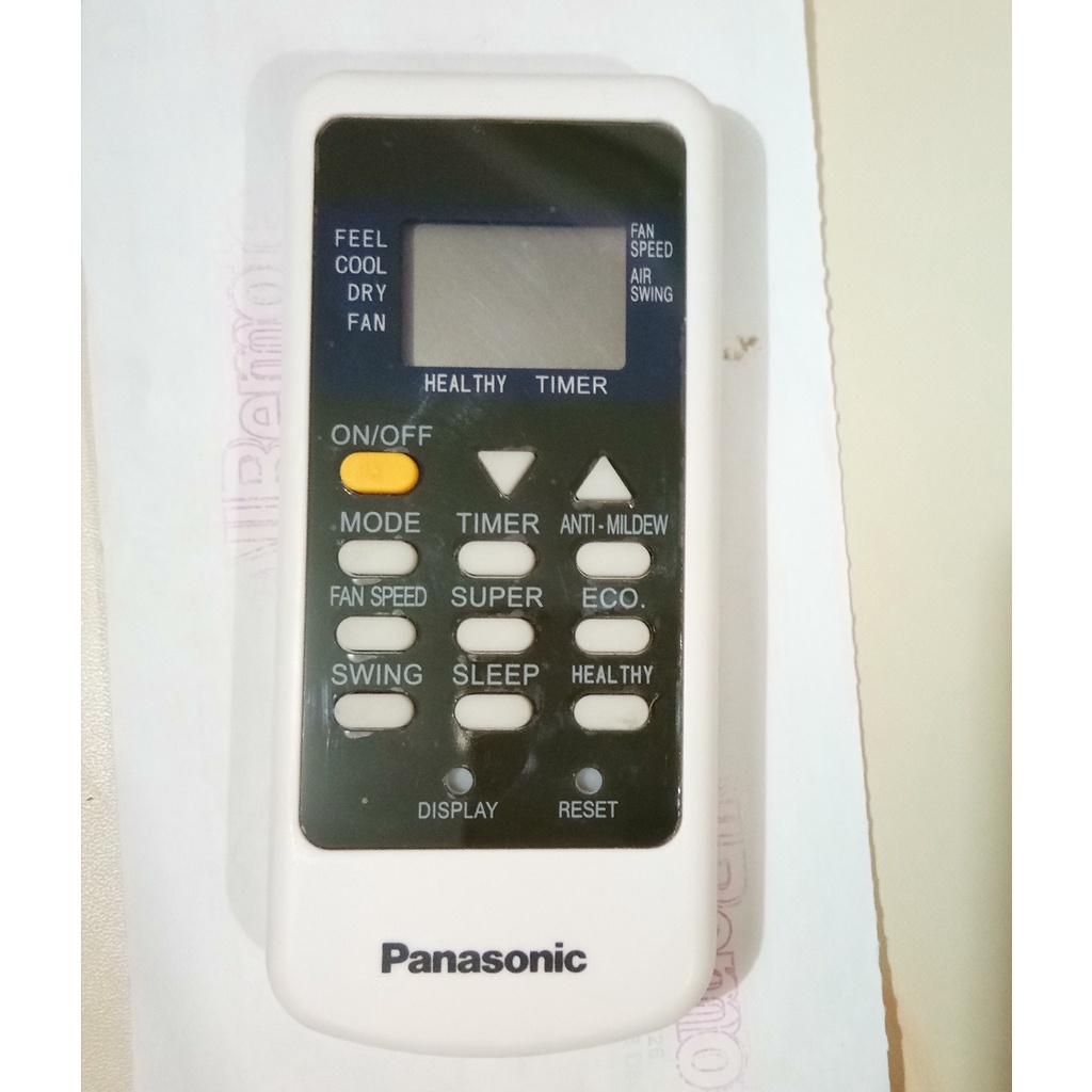 REMOT REMOTE AC PANASONIC ORI ORIGINAL ASLI