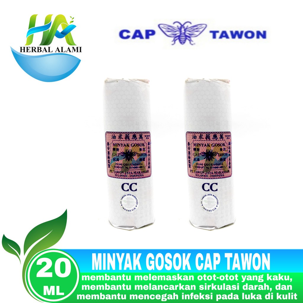 Minyak Gosok Cap Tawon CC - Obat Gosok Nyeri Sendi