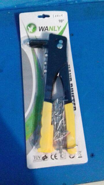 Eelic Tar-w10i Mix Tang Rivet  Hand Reveter 10 Inch + 50 Pcs Paku Tang Rivet Pak-3.2x5mm