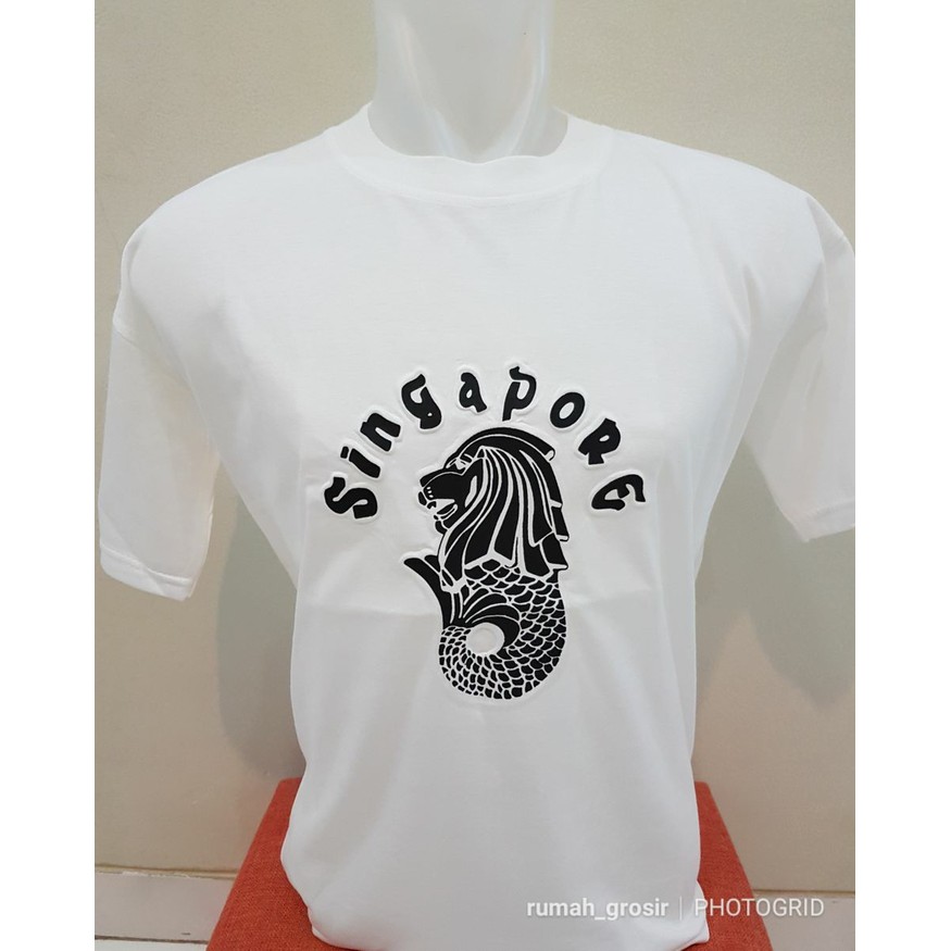 Kaos Souvenir Singapore