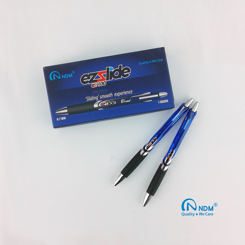 

Bolpen Semi Gel NDM Ezslide Es-100 Biru