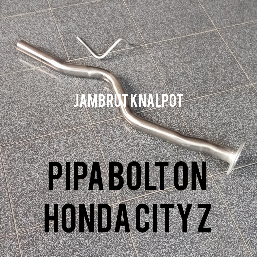 pipa bolt on knalpot mobil honda city z berkualitas