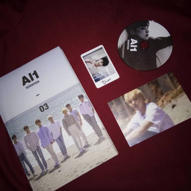SEVENTEEN 4TH MINI ALBUM "AL1" 03 VERSION UNSEALDED  FULLSET NO POSTER