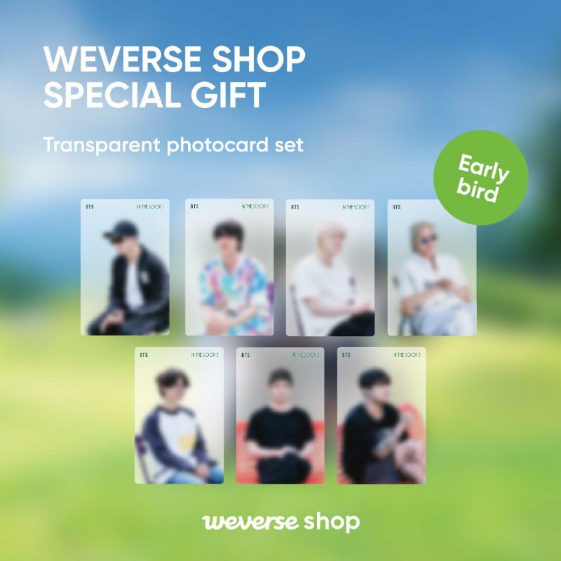 BTS In The Soop 2 (Pc Transparant Only )