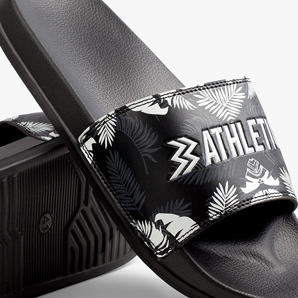 Athletica Official Shop - Nature Black | Slippers | Sandal Pria | Slipper-5