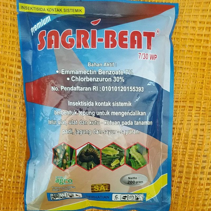 insektisida SAGRI-BEAT 7/30wp (200grm)