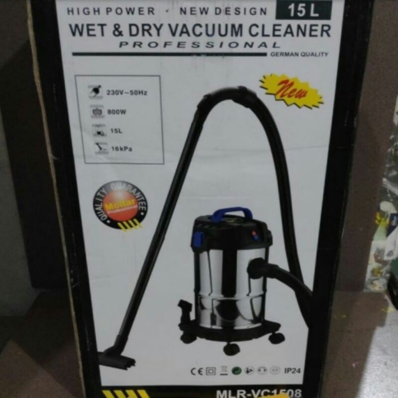 mollar vc1508 vacuum cleaner 15Liter mesin sedot debu VC 1508