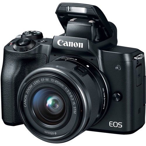 Canon EOS M50 Mirrorless Digital Camera With Lens 15-45mm Original