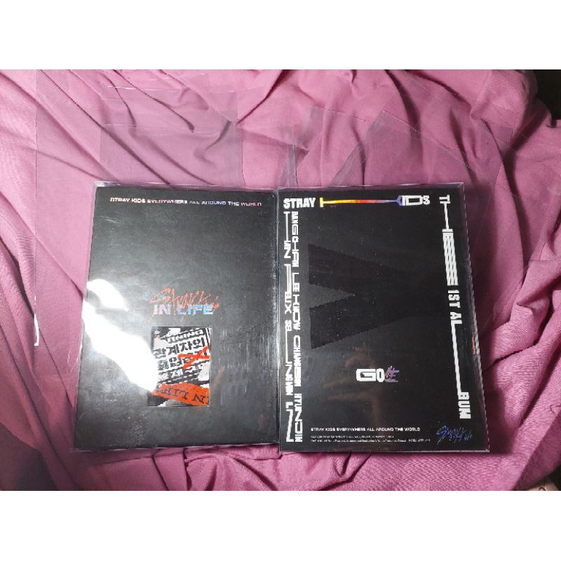 [READY] WADAH PELINDUNG ALBUM STRAY KIDS SKZ IN LIFE GO LIVE STRAYKIDS case plastik opp kpop mika