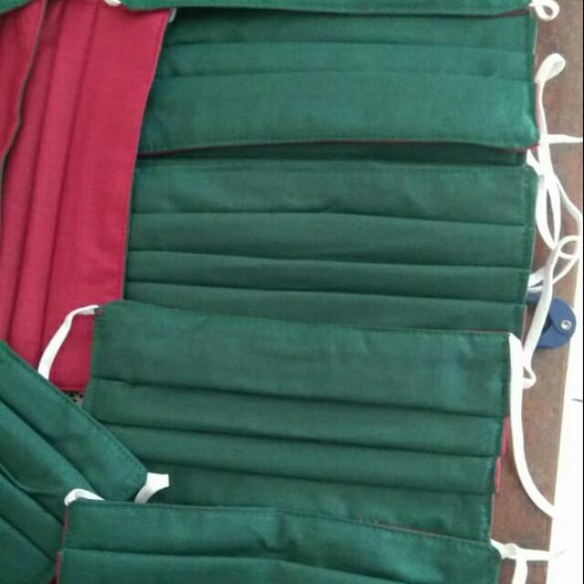 Masker kain 3 lapis