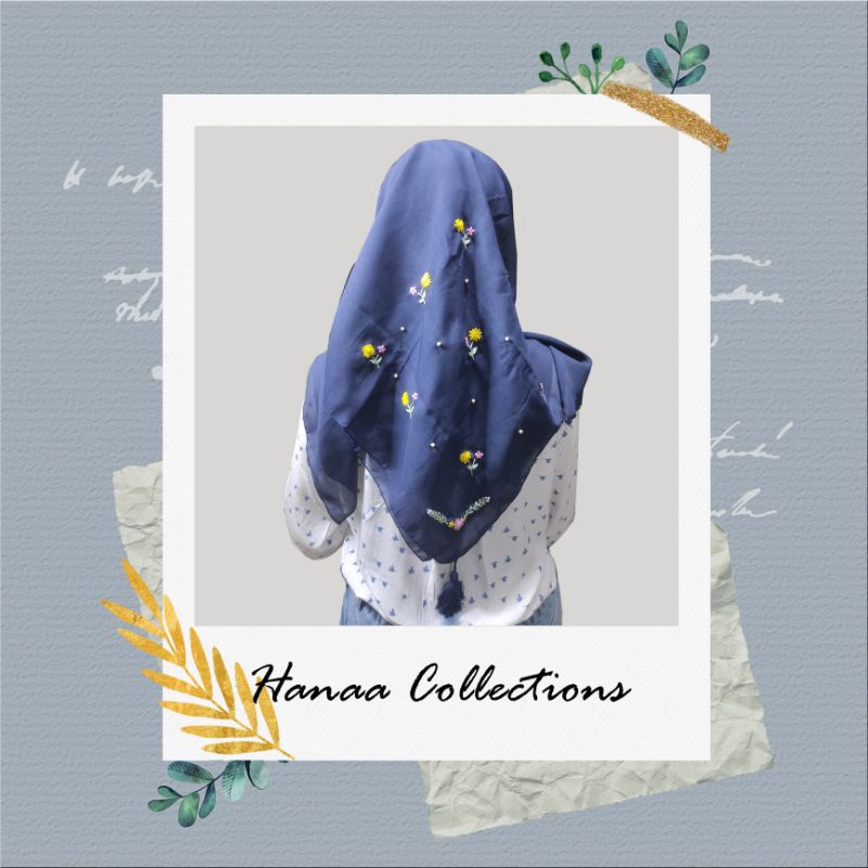 Hijab Motif Sulam Tangan 1