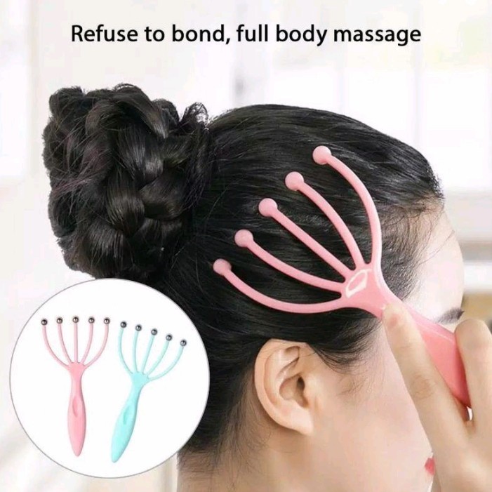 Alat Pemijat Pijat Kepala Model Roll Bokoma Head Refleksi Massage Scalp