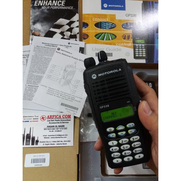 HT MOTOROLA GP 338 UHF MURAH