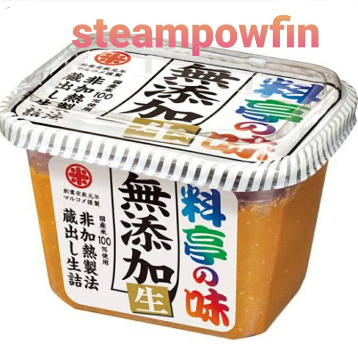 

Ready- Marukome Japan No Additive Salt Miso With Dashi Sup Jepang Mild Paste