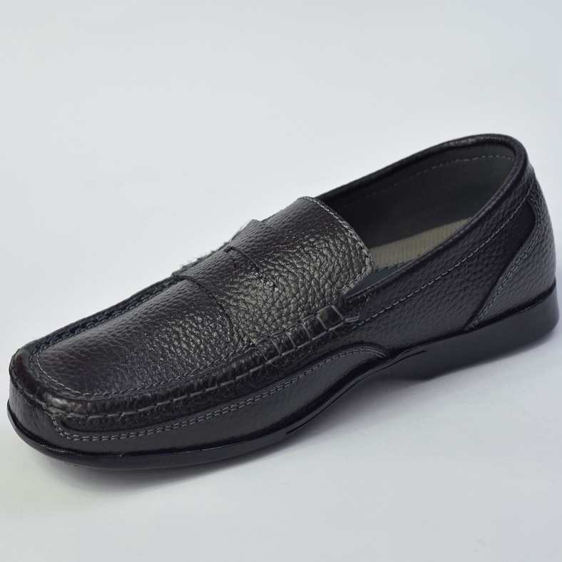 Sepatu Formal Pria Kulit Asli Sepatu Moccasin Kasual Kantoran Kulit Asli Grammer