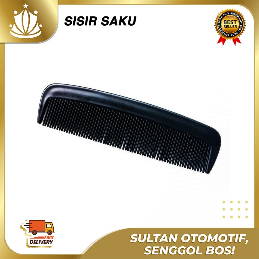 Sisir Saku Pria Kumis Jenggot / Sisir Mini Portable