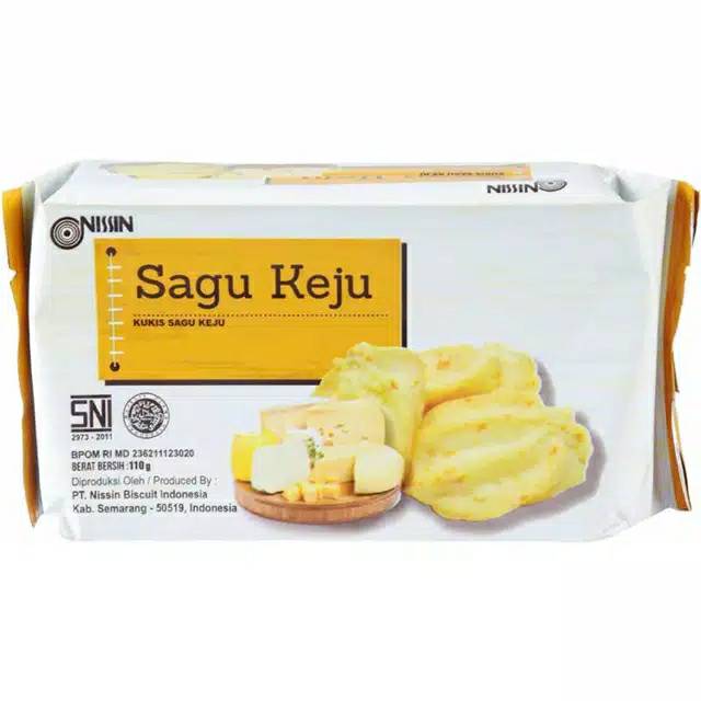 

NISSIN SAGU KEJU 110 gram - Kue Sagu