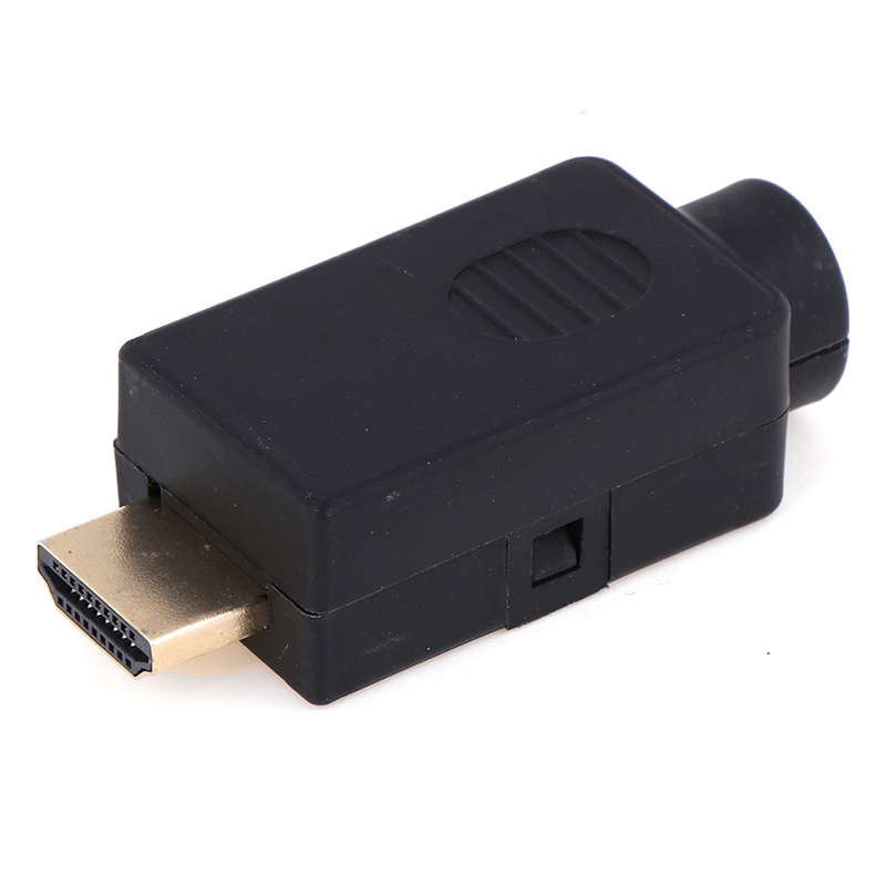 19p Konektor Terminal HDMI Male Tanpa Solder