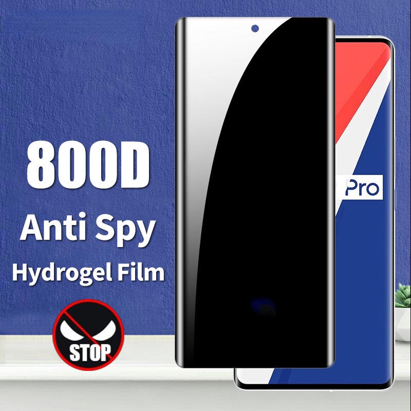 4pcs Film Hydrogel Anti Spy Untuk Honor70 60 50 V40 V30 30i 20x20 20s Lite SE Pro Plus 5G Pelindung Layar Untuk Honor Tampilan Bermain Ajaib 40 30 7t 6t 5t 5 4 3 Pro Plus Ultimate 5G