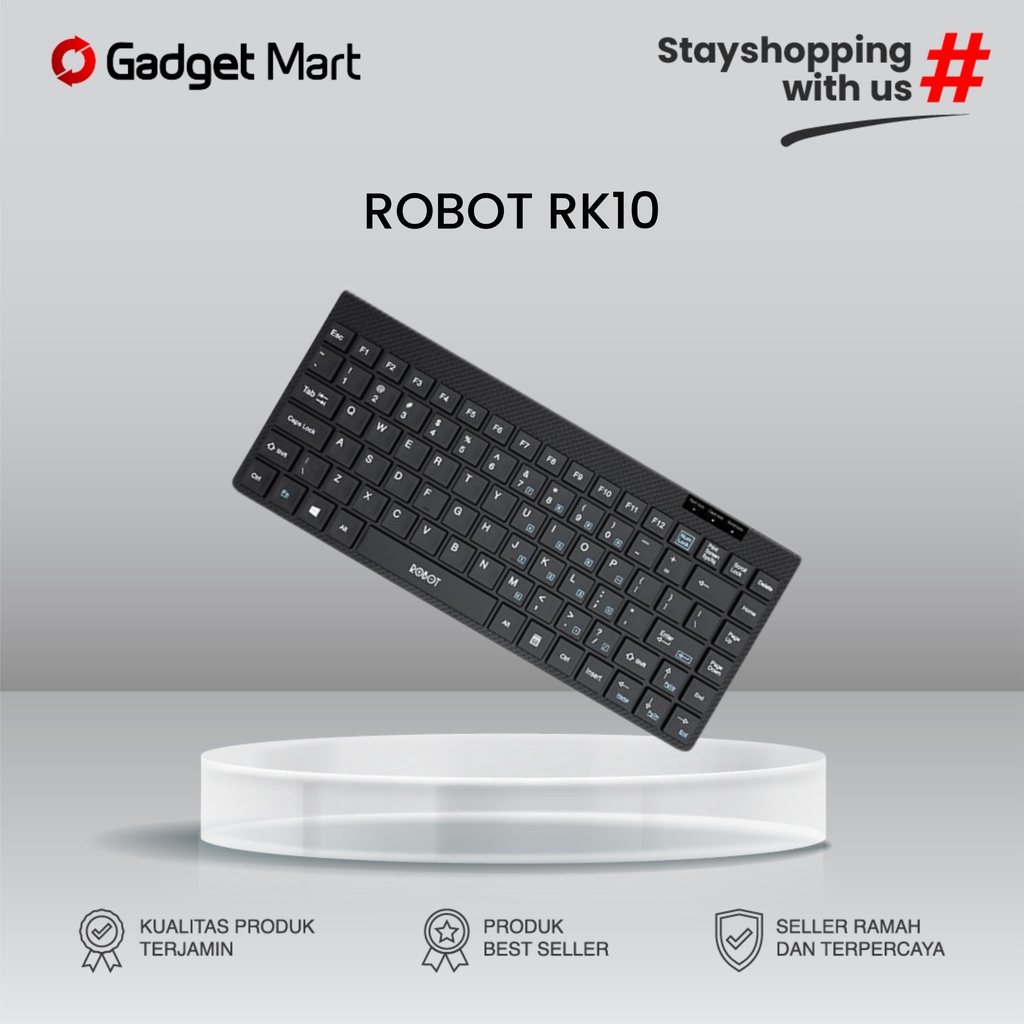 ROBOT Portable Mini Wired Keyboard RK10