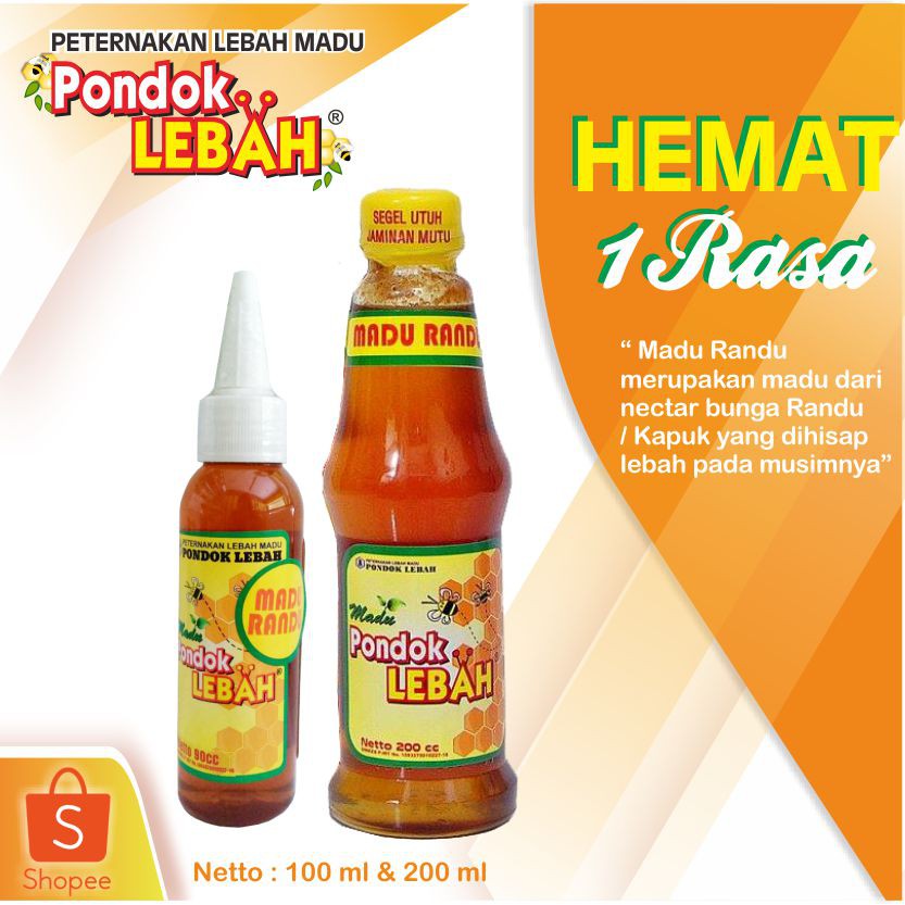 

PROMO DISKON PAKET HEMAT SPESIAL PRICE MADU HUTAN KEBUN RANDU MURNI ASLI BERKUALITAS 200 & 100 ML
