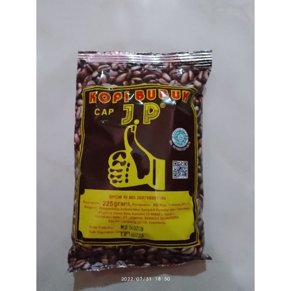 

Kopi Jempol JP Asli Lampung 250 Gr