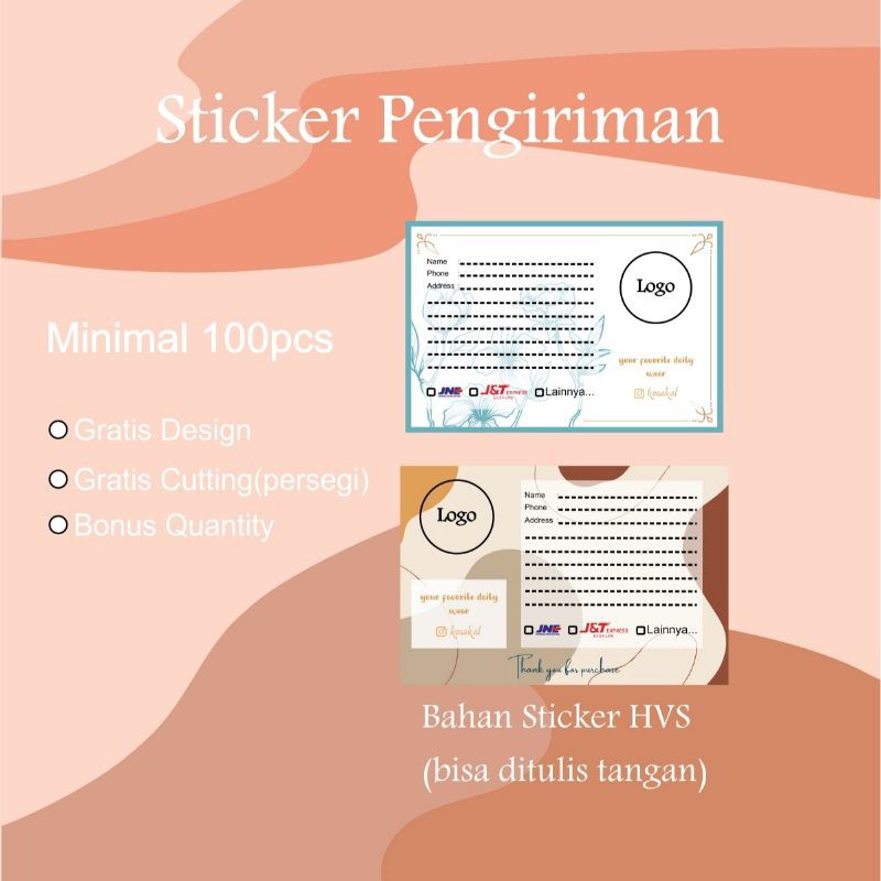 

sticker pengiriman olshop