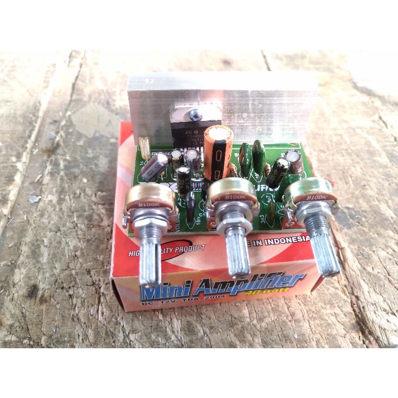 Kit amplifier mono tda2004 tda2005 40w ( 409 )