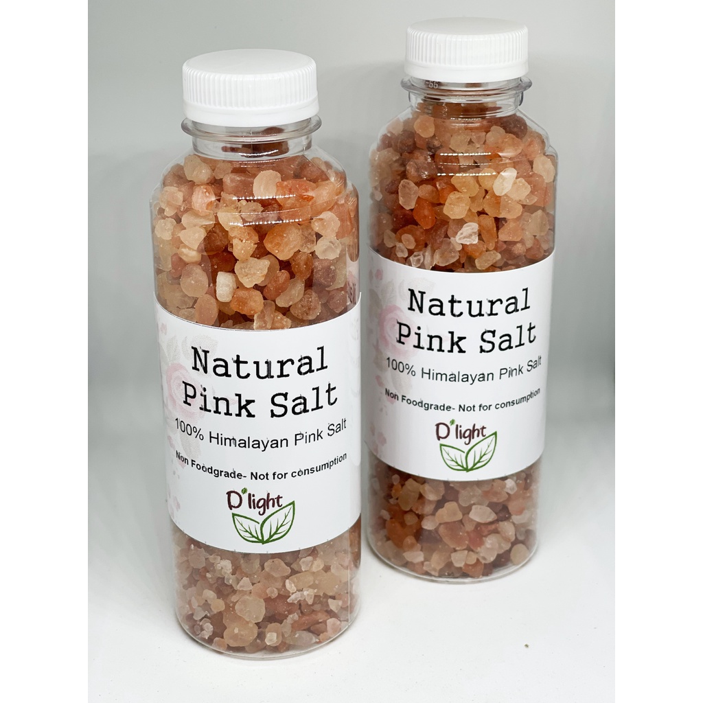 garam himalayan natural pink salt - garam himalaya kasar 300gram