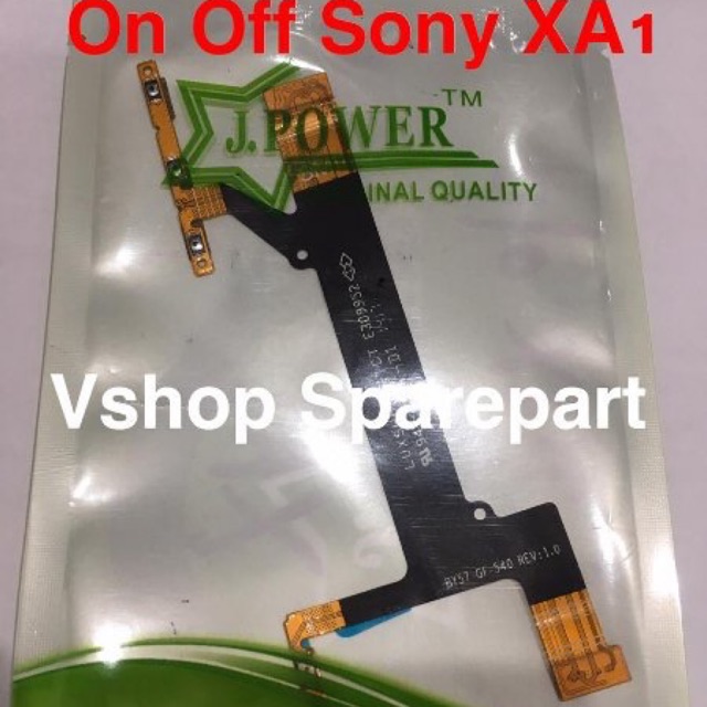 Flexibel Flexible On Off Volume Sony Xperia XA1 G3121 G3112 G3125 G3116 G3123