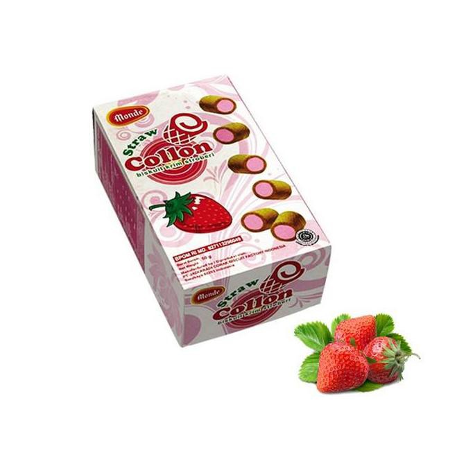 

Ready LJZGB Monde Strawberry Collon 50 gr x3 47 Promo