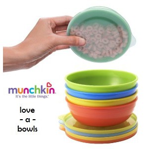 Mangkuk Makan Anak Munchkin Love a Bowls