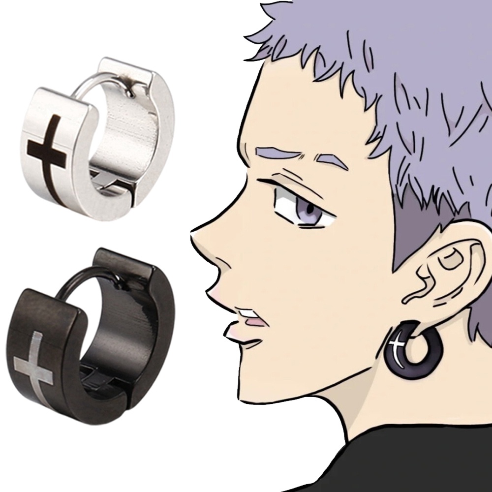 Anting Desain Manga Tokyo Avenger Mitsuya Takashi Bahan Akrilik Untuk Pria Dan Wanita