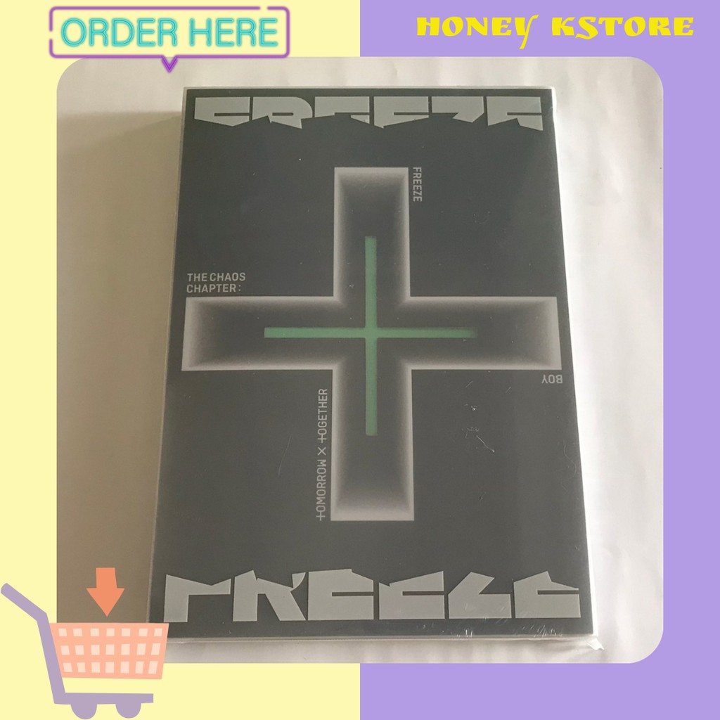 [READY STOCK] TXT = FREEZE (RANDOM) + POSTER [apple music/weverse]