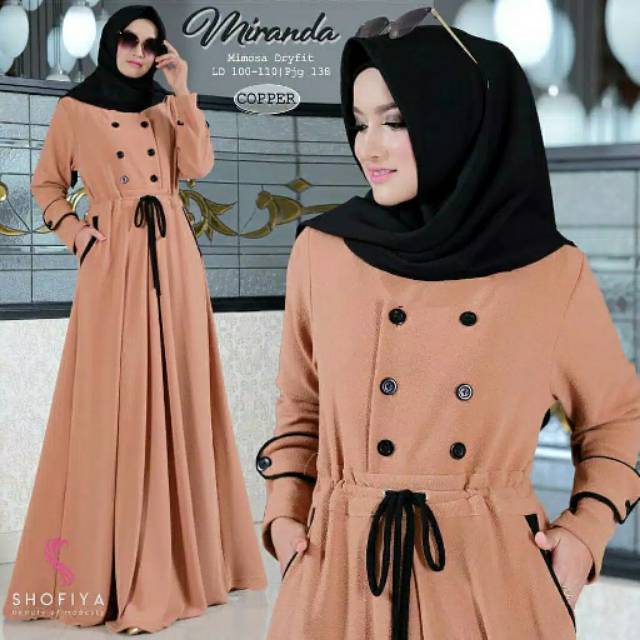 Gamis Gracella by Eric Summer| Busana Muslim Syar'i