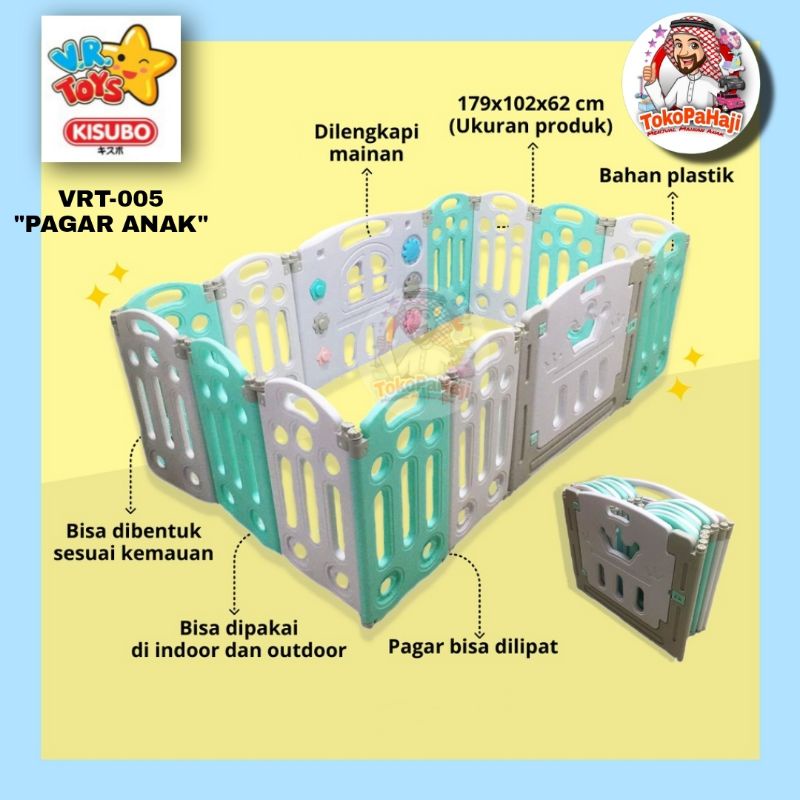 PAGAR ANAK / PAGAR PLAYGROUND - KISUBO VRT 005