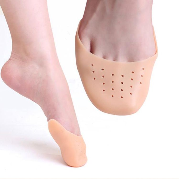 (BOW) Silicone Alas Kaki Anti Selip Pelindung Bagian kaki silicone (0A79)