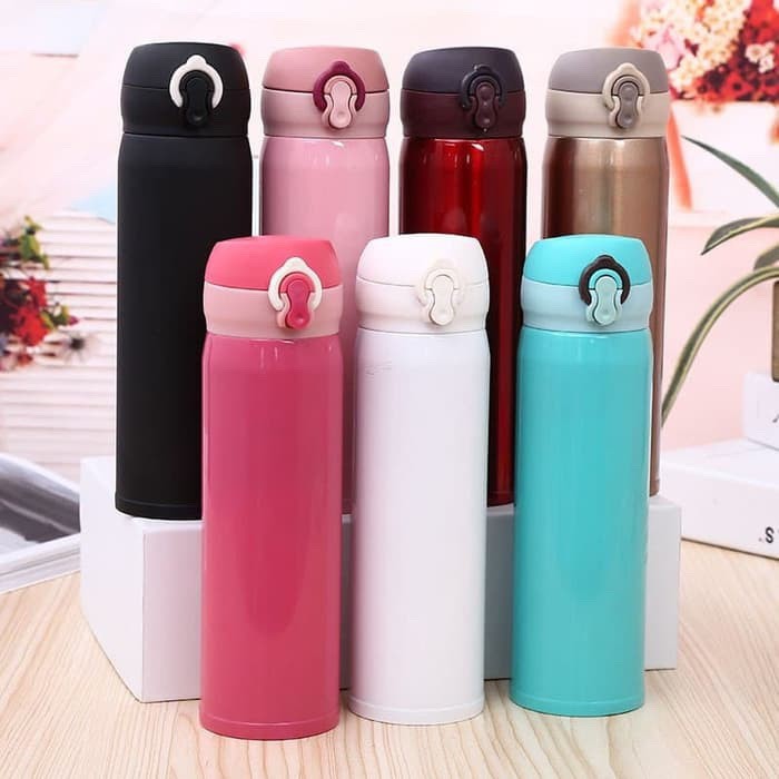 TERLARIS!! Termos Vacuum Polos Flask Botol Minum Thermos Stainless Steel 500ml