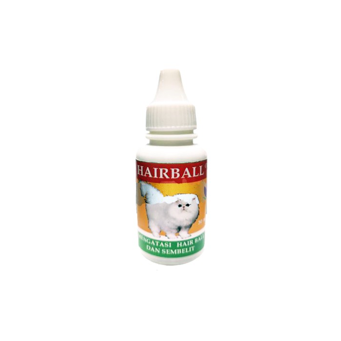 hairball oil 30ml mengatasi hairball &amp; sembelit kucing &amp; anjing