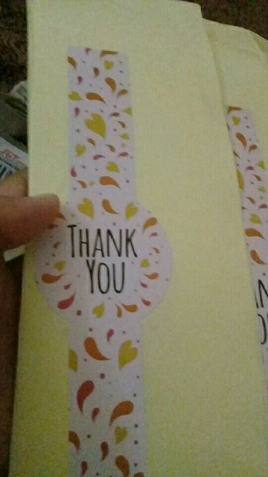 Stiker Toples Thankyou Ekonomis 5 X 18 Cm ( Kiri Kanan)