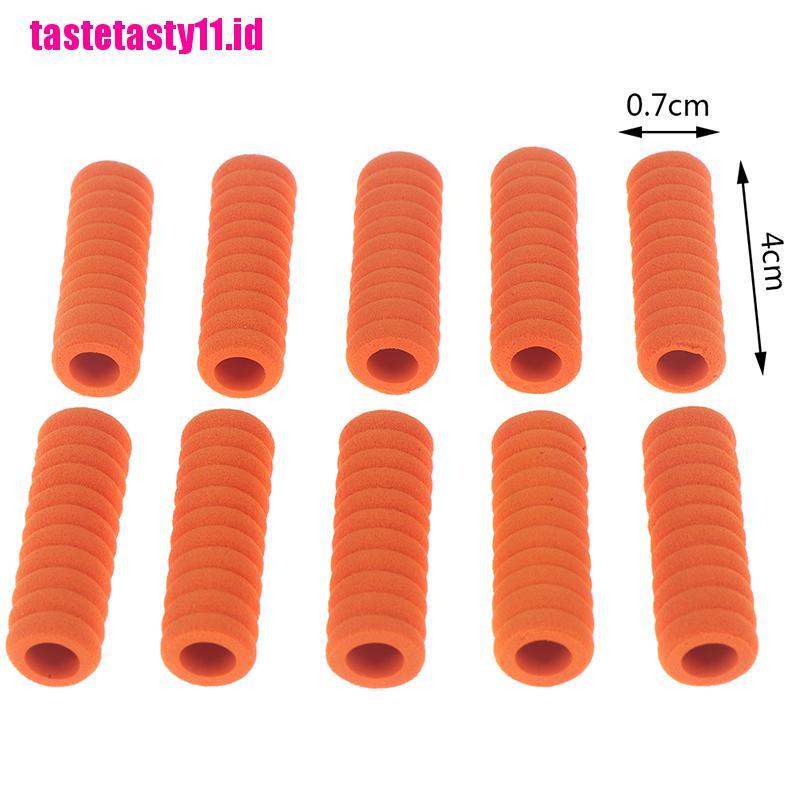 【TTID】10pcs Comfort Soft Foam Pen Pencil Grips Pen Control Pupil Handwriting Ai