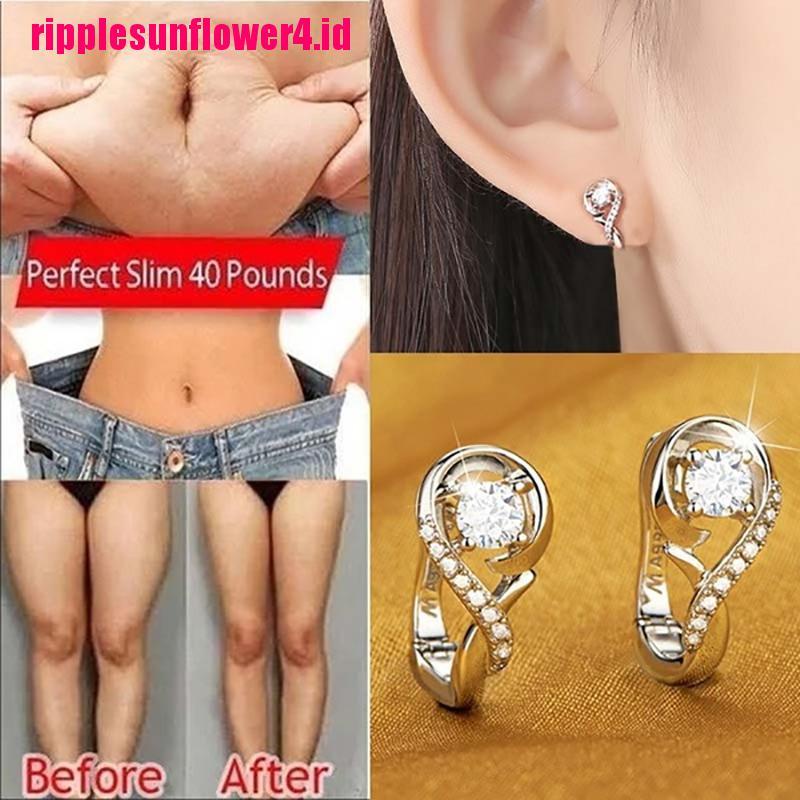 Anting Cubic Zirconia Untuk Membakar Lemak / Menurunkan Berat Badan