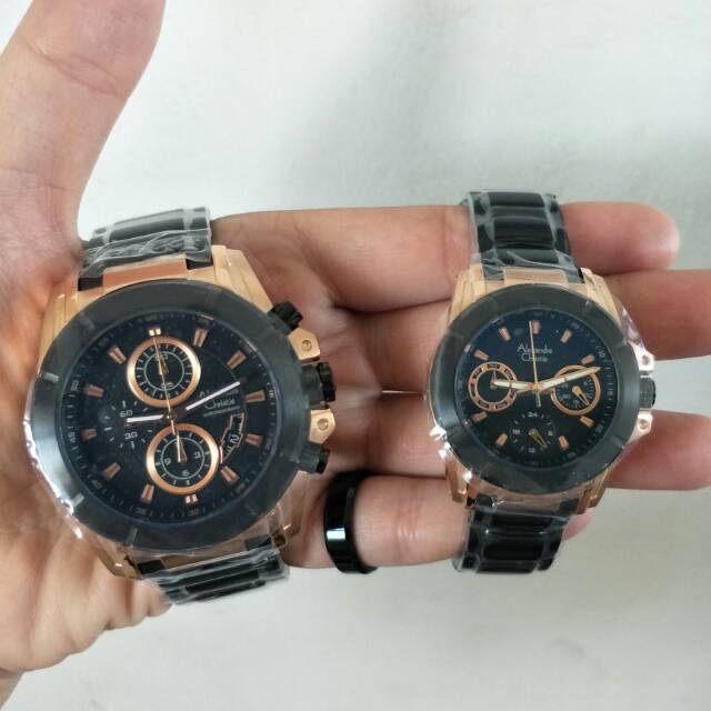 Alexandre Christie 6226 Rosegold Couple